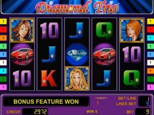 игровой автомат Diamond Trio